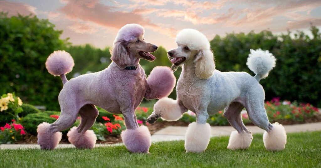 poodle dogs